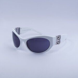  New Givenchy GV40073I 21A Sunglasses - White Frame, Grey Lenses